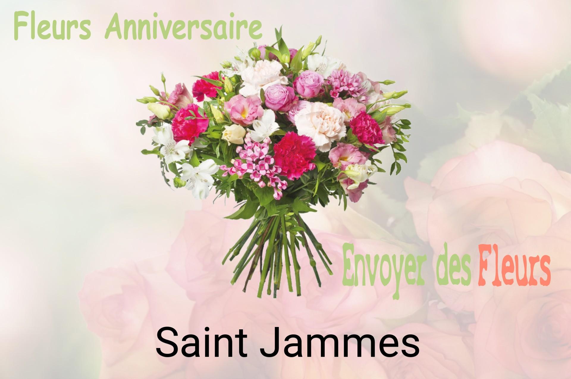 Bouquet de fleurs d’anniversaire livré à Saint-Jammes