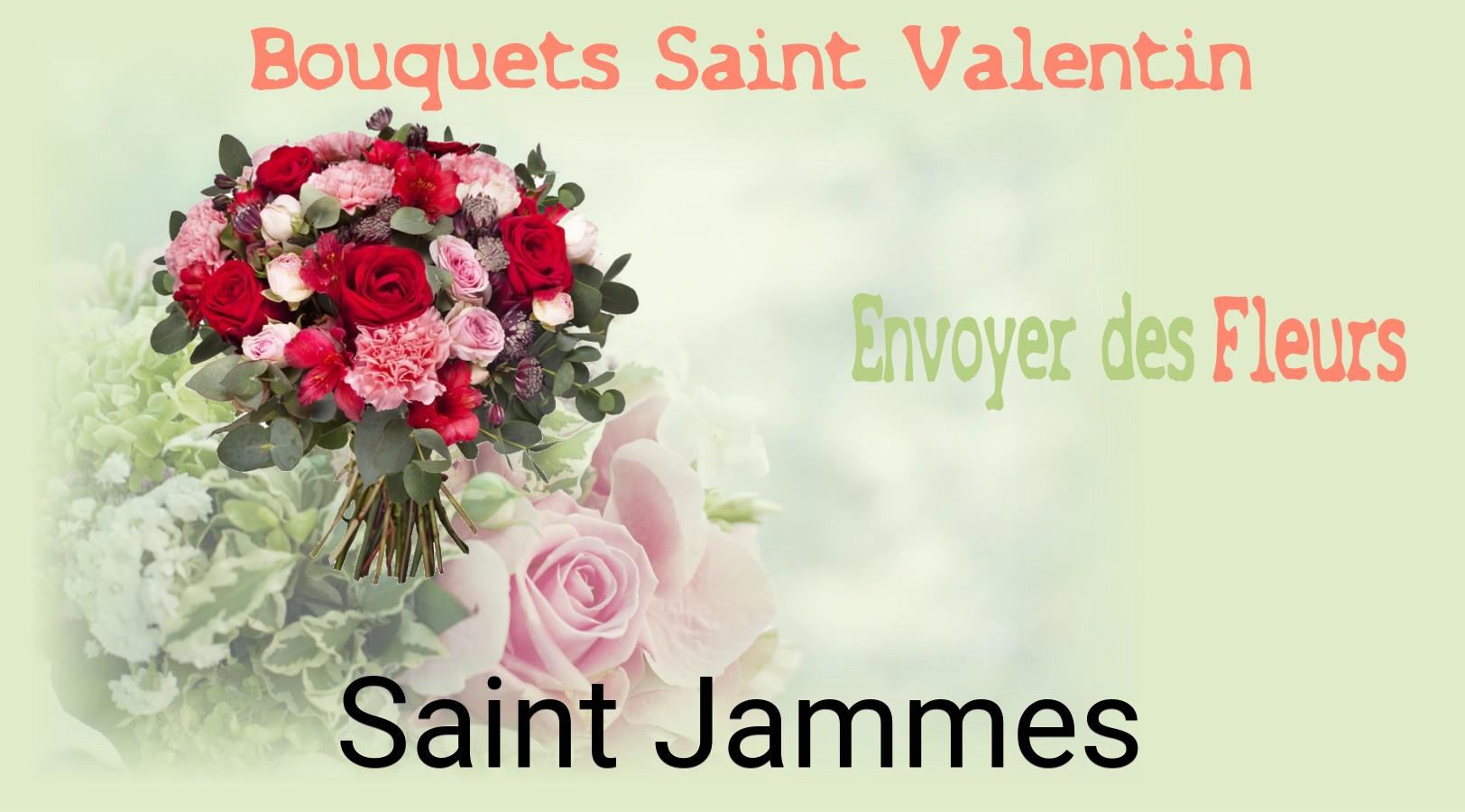 Roses de Saint-Valentin livrées à Saint-Jammes
